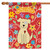 Dog Bone 'Home is Where your Bone is Buried' Outdoor House Flag 40" x 28"