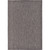 7' x 10' Black and Gray Solid Rectangular Outdoor Area Throw Rug