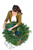 Set of 50 Battery Operated Multi-Color LED Wreath Net Lights - Green Wire