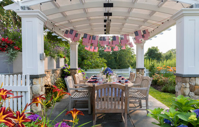 Patriotic Decor for Your Patio, Yard and Pool