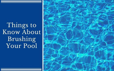 Things to Know About Brushing Your Pool