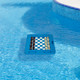 Floating Checkers & Backgammon Magnetic Swimming Pool Board Game Combo ...