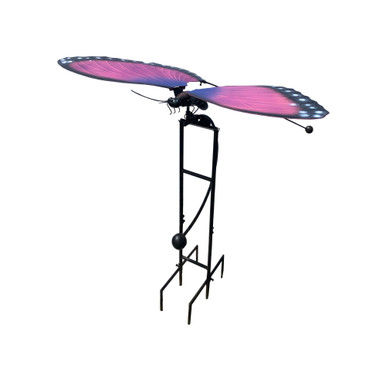 Butterfly Rocker Outdoor Garden Stake - 67