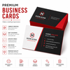 Custom Trifecta Business Cards Collection – Premium 38PT Velvet Soft-Touch Business Cards with Green, Blue, Red & Black Colored Edges, Luxury Thick Stock Design