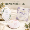 Custom postcard magnets designed as an oval wedding save-the-date, square graduation invitation, and circular birth announcement.