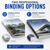 Custom full color printed storybook and magazine with saddle stitch binding