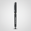 Custom printed Avendale soft touch stylus gel pen with company logo imprint
