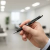 Custom printed Avendale soft touch stylus gel pen with company logo imprint