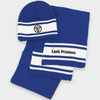 Varsity Embroidery Hat and Scarf Set