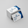 Gloss laminated business cards printed in full color on thick 18pt cardstock with vibrant finish and optional rounded corners.