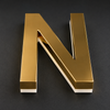 Mirror finish options in gold, rose gold, black titanium, and silver stainless steel