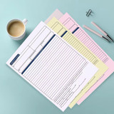 Carbonless NCR form