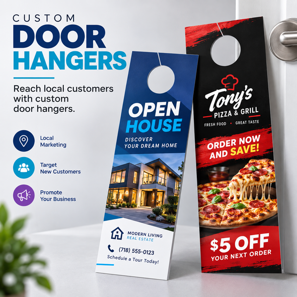 Custom Door Hangers