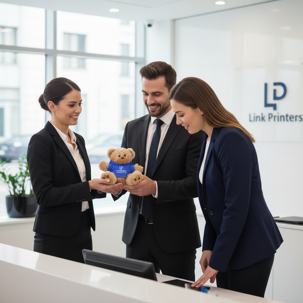 Little Paw Bear with Hoodie – Brown Custom Plush Teddy