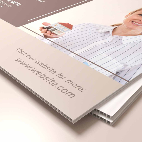 Custom Rectangle Coroplast Signs – Corrugated Plastic Signs