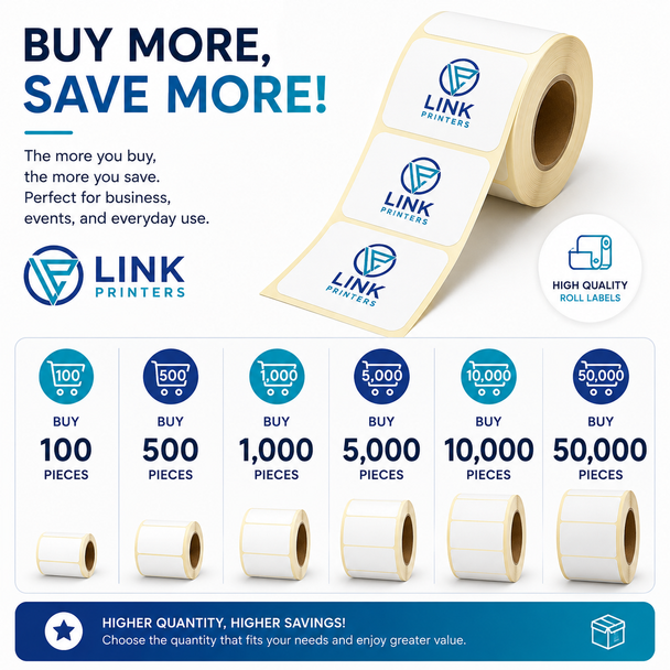 Custom Print Roll Labels