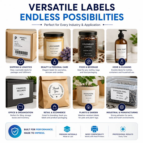 Custom Print Roll Labels