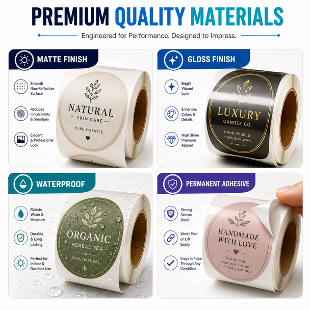 Custom Print Roll Labels