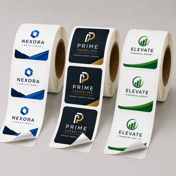 Custom Print Roll Labels