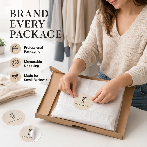 Custom Printed Stickers – Full-Color Indoor Promotional Stickers