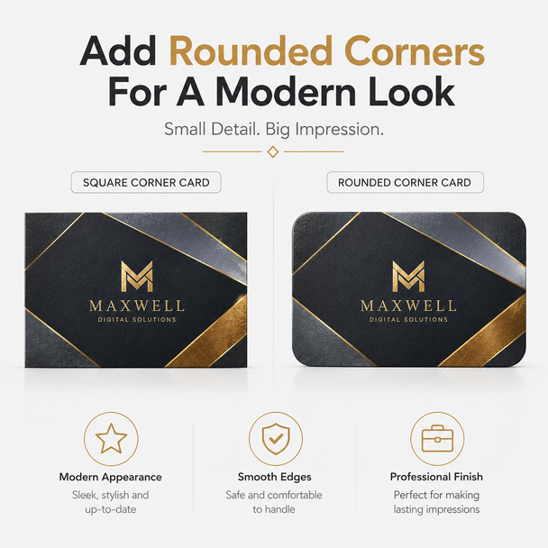 Akuafoil business cards by Link Printers
