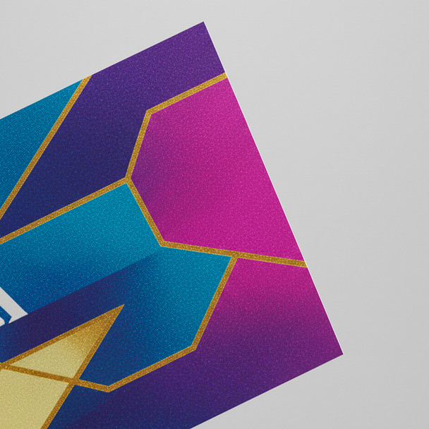 Akuafoil business cards by Link Printers