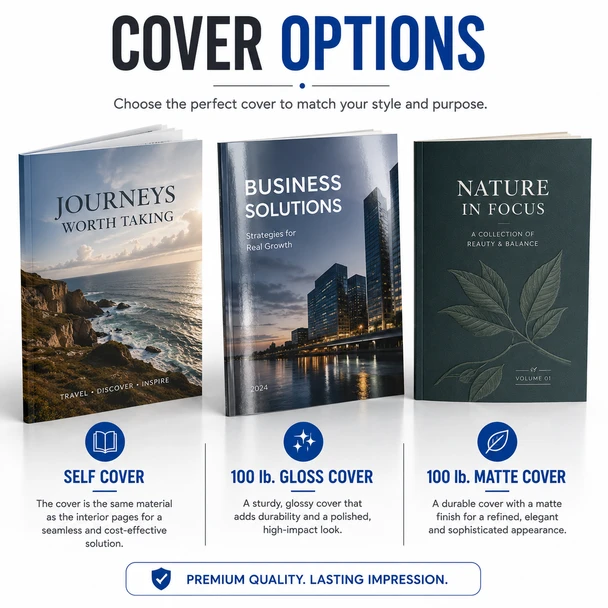Custom full color printed storybook and magazine with saddle stitch binding