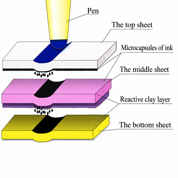 Custom Carbonless NCR Receipt Books Printing – 8.5” x 3.66” Single Receipt Book