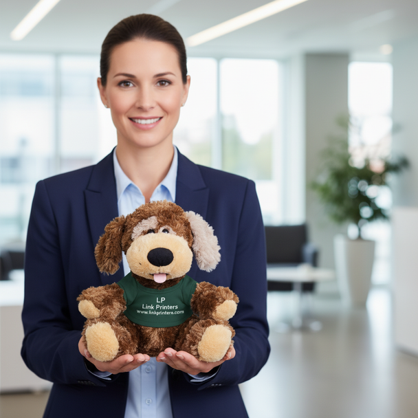 Luke Dog Custom Print Plush Toy