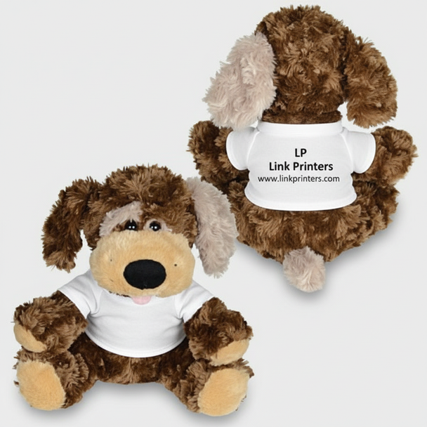 Luke Dog Custom Print Plush Toy