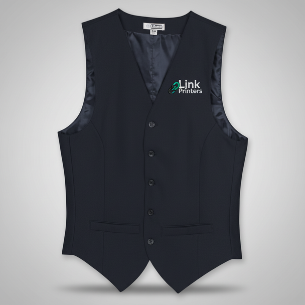 Signature High Button Dress Vest – Men’s & Ladies