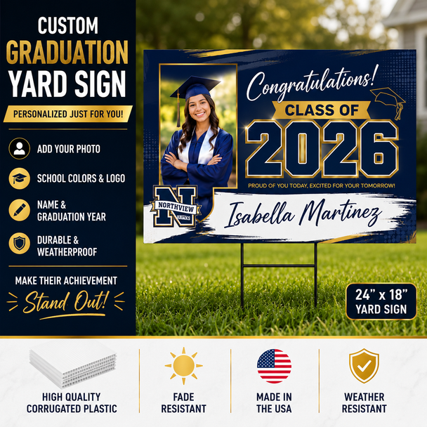 Graduation Yard Sign 2026