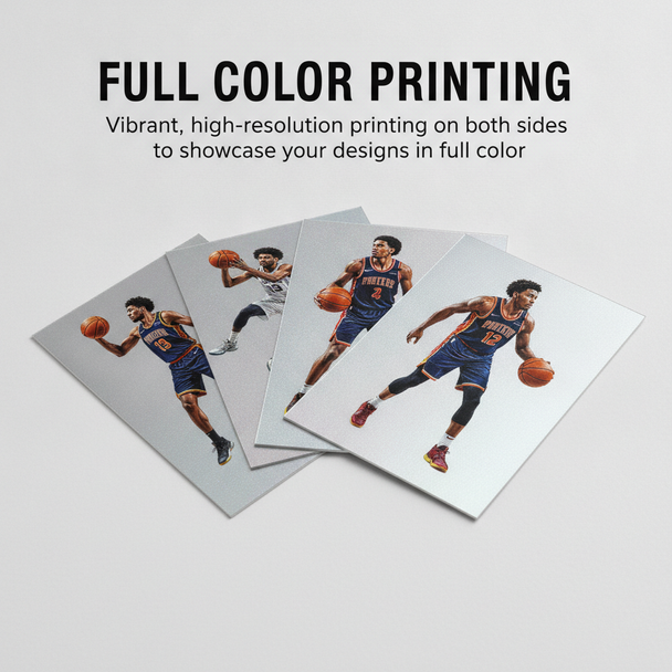 Collectors Card, Luxury Spot UV and Raised Foil