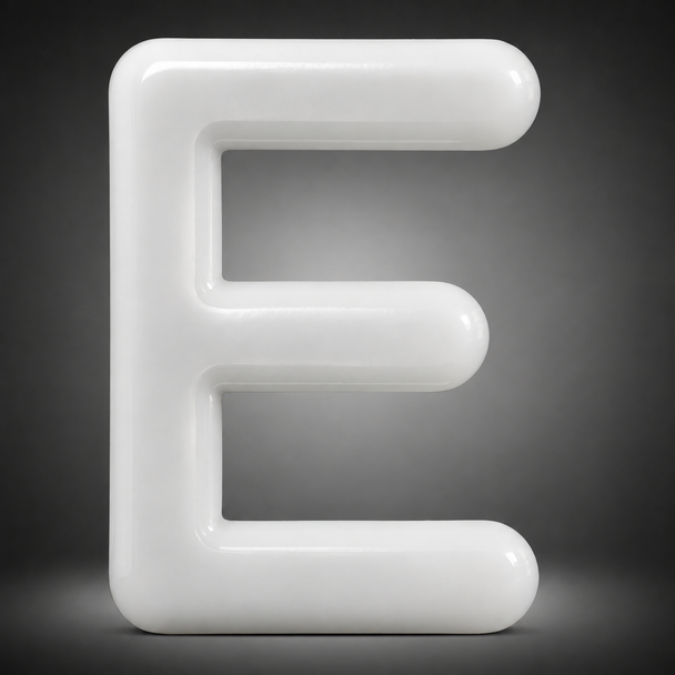 Custom 3D liquid acrylic pour-in channel letter sign with RGB illumination