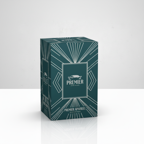 Custom reverse tuck folding carton box measuring 2.75 × 2.75 × 2.75 inches in 16 pt. or 18 pt. C1S carton stock