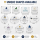 Custom-Shape Acrylic Signs – 1/4