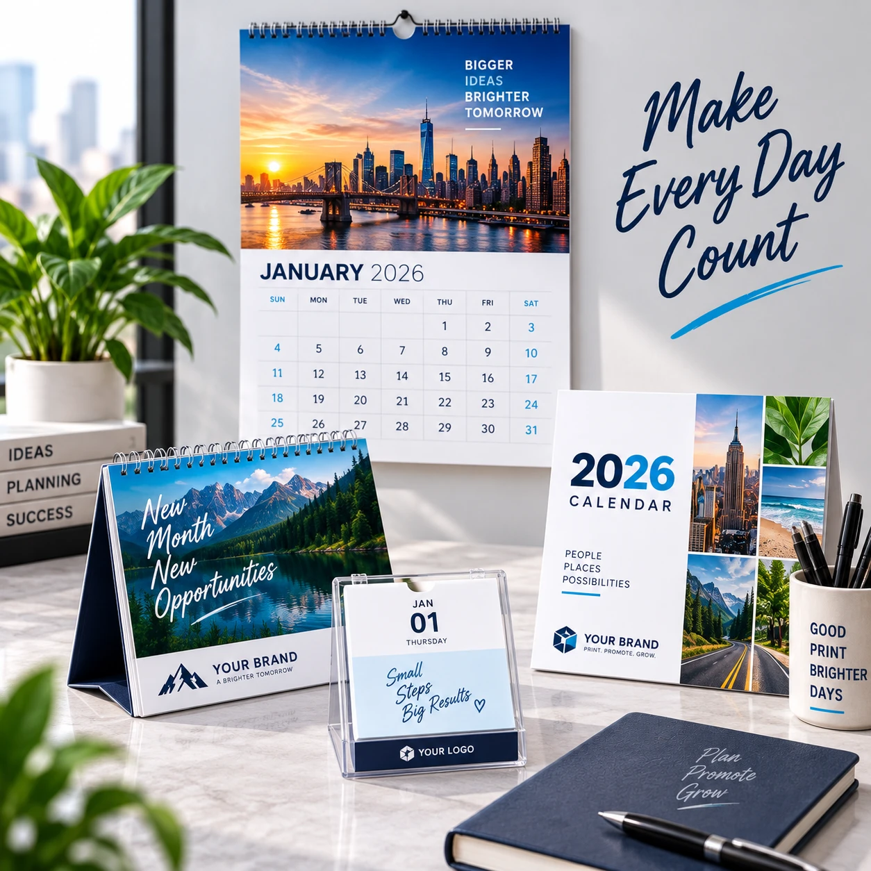 Desktop and Wall Calendars