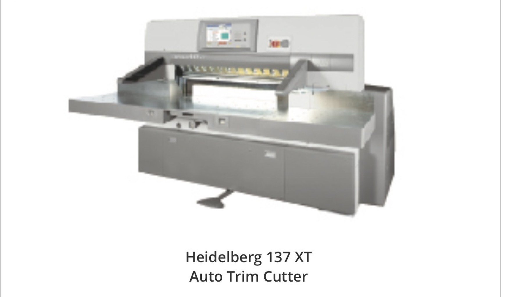 Heidelberg 137 XT