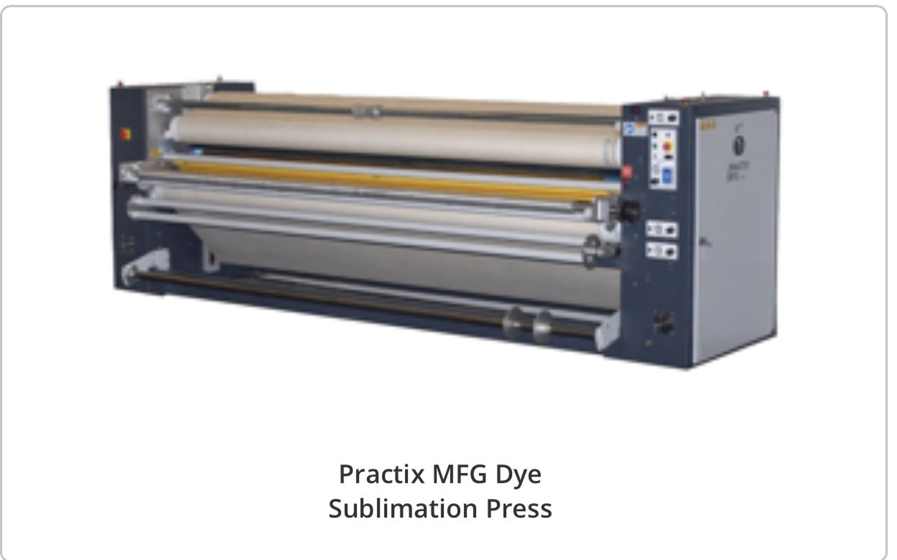 Practix MFG Dye Sublimation Press