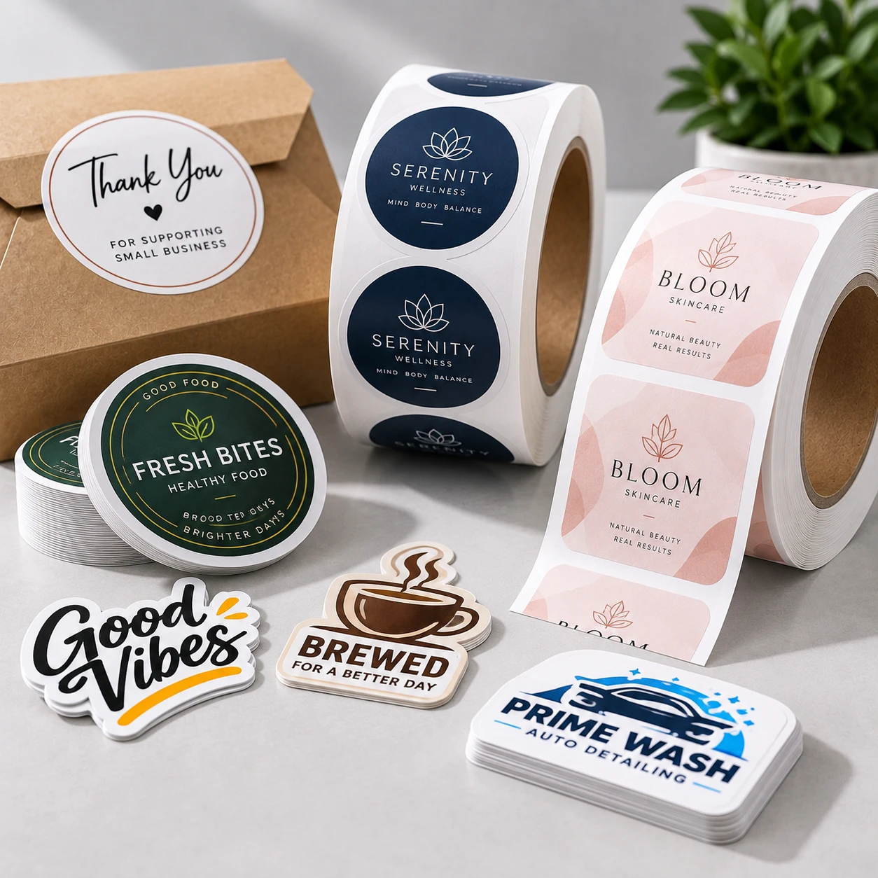 Custom Stickers and Labels