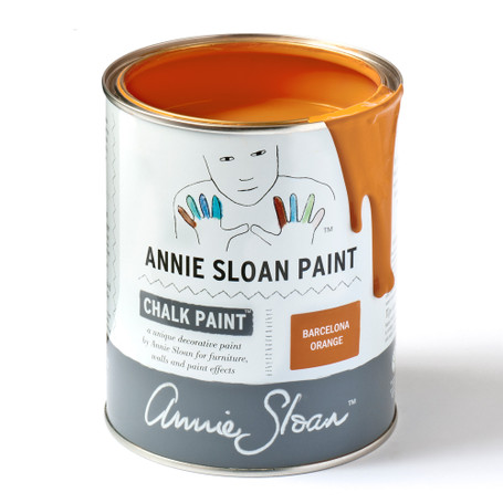 Chalk Paint® decorative paint by
Annie Sloan 1 Liter Tin - Color Barcelona Orange
