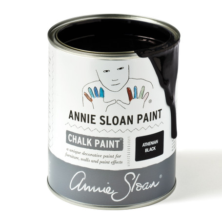 Chalk Paint® decorative paint by
Annie Sloan 1 Liter Tin - Color Athenian Black