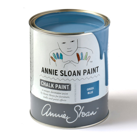 Chalk Paint® decorative paint by
Annie Sloan 1 Liter Tin - Color Greek Blue