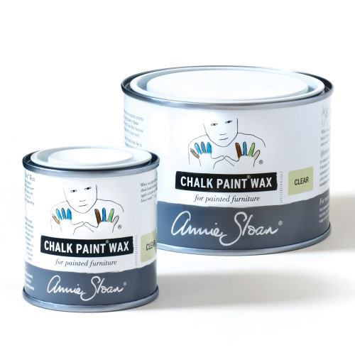 Clear Chalk Paint® Wax by Annie Sloan available in 500ml and 120ml Tins