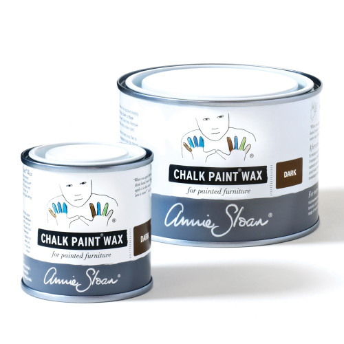 Dark Chalk Paint® Wax by Annie Sloan available in 500ml and 120ml Tins