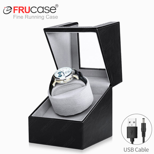 PU Watch Winder for Automatic Watches Watch Box 1-0 / 2-0