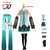 Anime Miku Cosplay Costume Japan Midi Dress Female Outfits For Halloween New Year Party Suits Wig