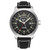 Zeno Men's 'OS Pilot' Limited Edition Black Dial Black Leather Strap Automatic Watch 8524-A1