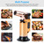 Culinary Butane Torch Lighter Refillable Blow Torch Adjustable Flame Kitchen Cooking BBQ Torch (Gas Not Included)