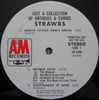 STRAUBS - Just A Collection Of Antiques  & Curios, - 1970 White Label Vinyl LP